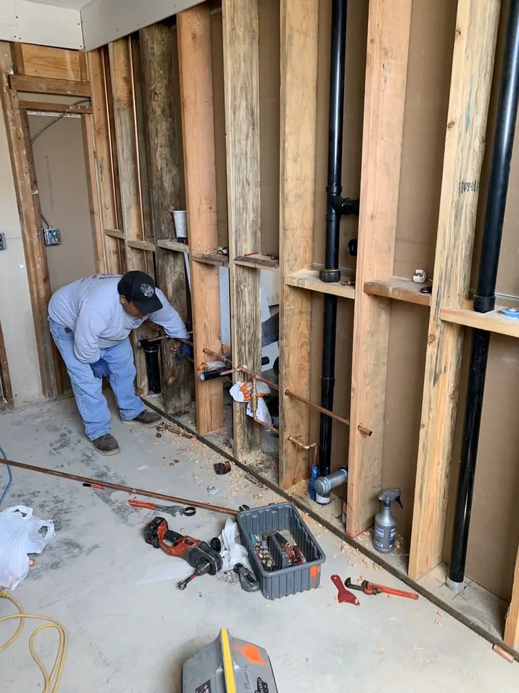 Commercial rough-in plumbing for Gas Line Repair in Santa Monica